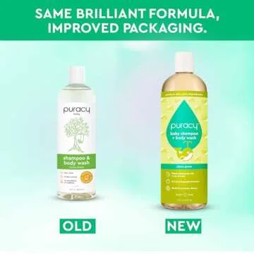 Puracy Shampoo and Body Wash - Gentle for Kids