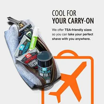 Caffeinated Shaving Cream with Aloe & Shea Butter for Men