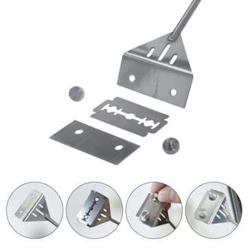 Kirecoo Algae Scraper - 25.6" Stainless Steel Cleaner