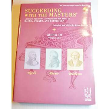 Succeeding with the Masters(R), Classical Era, Volume One - Perfect for Piano Learners