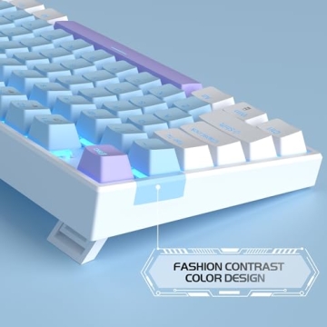 MageGee 75% Mechanical Gaming Keyboard with RGB Backlight