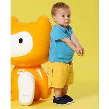 BMCiTYBM Toddler Baby Shoes Girl Boy Breathable Mesh Sneakers Non Slip