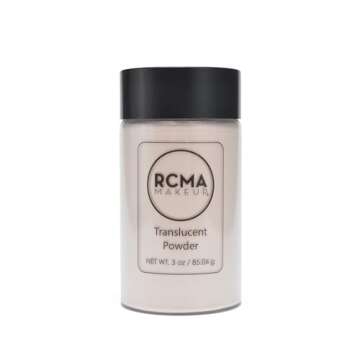 RCMA Translucent Loose Powder - Professional Setting Powder with Flawless Finish