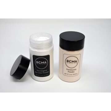 RCMA Translucent Loose Powder for a Flawless Finish