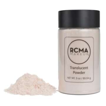 RCMA Translucent Loose Powder for a Flawless Finish