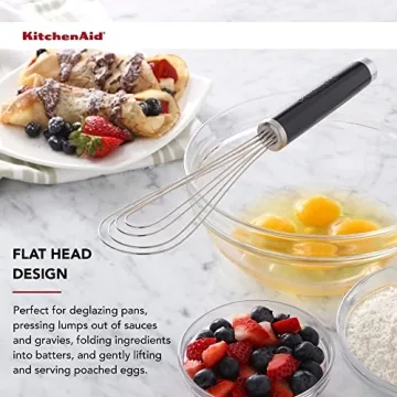 KitchenAid Flat & Silicone Whisk Set - 2 Whisks