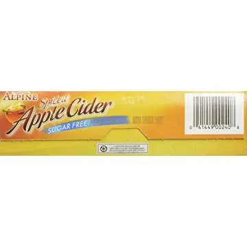 Alpine Spiced Apple Cider Sugar Free- 10 Count (Pack of 1)