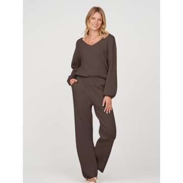 MEROKEETY Women's Cozy Pajama Set - Stylish and Comfortable