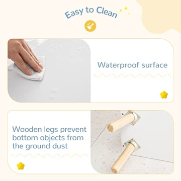 Curipeer Kids Dollhouse Bookshelf & Storage Organizer