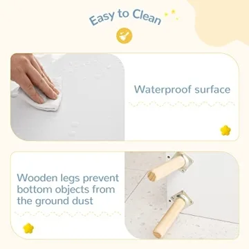 Curipeer Kids Dollhouse Bookshelf & Storage Organizer