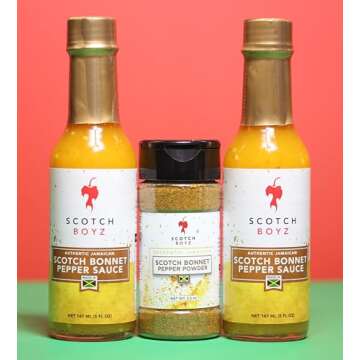 Scotch Boyz Scotch Bonnet Pepper Powder 2.5 oz - True Jamaican Heat