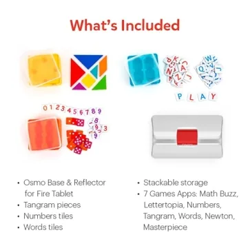 Osmo Genius Starter Kit for Fire Tablet - Learning Games