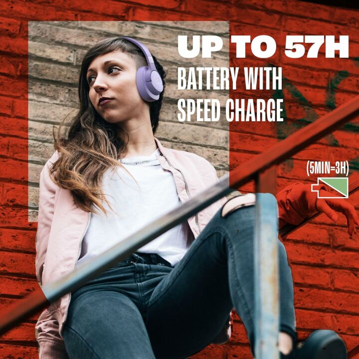 JBL Tune 720BT Wireless Headphones with Long Battery