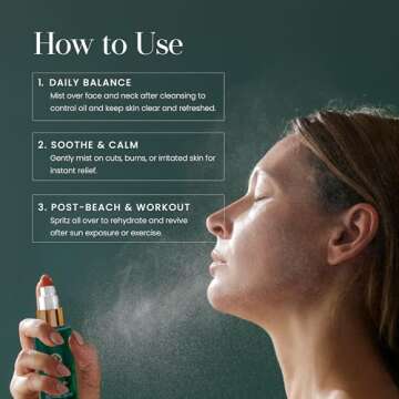 Hylunia Colloidal Silver Mist Toner - Hydrating & Soothing for All Skin Types