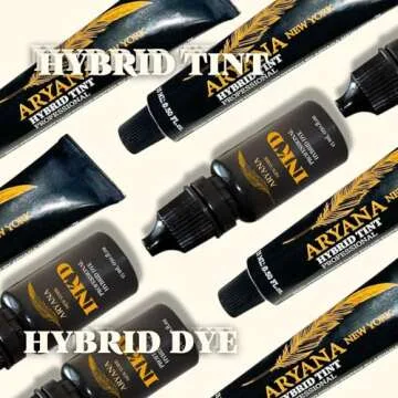 ARYANA NEW YORK Hybrid Color Professional Kit | For Professional Spot Coloring | Cream Hair Color With Natural Effect (DARK BROWN)