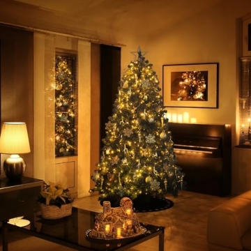 KI Store Christmas Tree Decoration Set 69pcs Shatterproof Ornaments