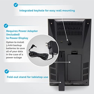 AcuRite Digital Weather Forecaster with Real-Time Readings