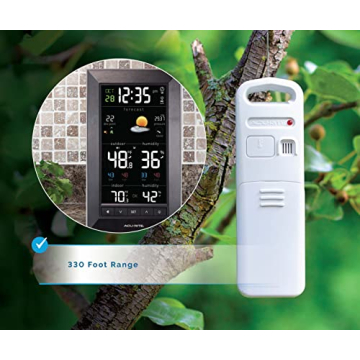AcuRite Digital Weather Forecaster with Real-Time Readings