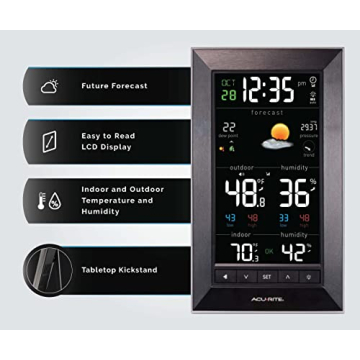 AcuRite Digital Weather Forecaster with Real-Time Readings