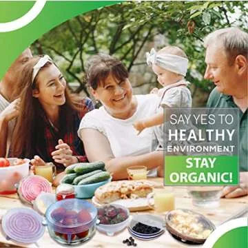 ZEXCEL Silicone Stretch Lids Pack of 12, Washable and Reusable Bowl Covers Fits to various sizes of Food Containers 100% BPA Free Silicone Lids, Dishwasher and Microwave Safe -Blue & Transparent