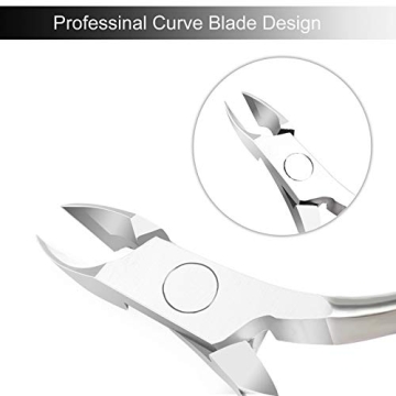 ECBASKET Cuticle Trimmer Pusher Sharp Stainless Steel Nail Care