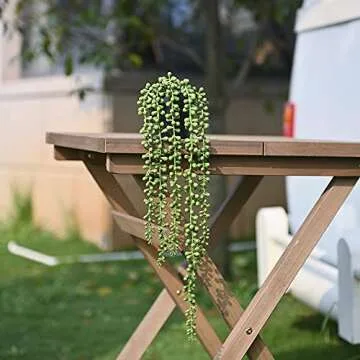 Tengda Fake Potted Succulents - 2Pcs Artificial Plants