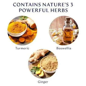 BodyHealth Inflam Relief, Joint Supplement, Relief for Back, Knees, Hands, with Turmeric, Boswellia, Ginger, All Natural, Non-GMO, Gluten Free (90 Capsules)