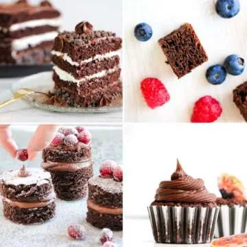 Good Dees Low Carb Baking Mix, Cake Baking Mix, Keto Baking Mix, No Sugar Added, Gluten Free, Grain-Free, Soy-Free, Diabetic, Atkins & WW Friendly (2g Net Carbs, 12 Serving) (Chocolate Cake)