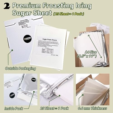 Topper Cake Image Printer Set with Edible Markers & Sheets