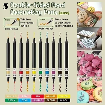 Topper Cake Image Printer Set with Edible Markers & Sheets