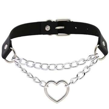 YA-LIDS Adjustable Choker Collar Necklace for All Styles