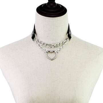 YA-LIDS Adjustable Choker Collar Necklace for All Styles