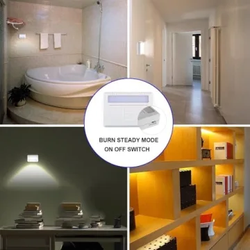 Amagle 4 Pack Automatic Closet Light for Easy Organization