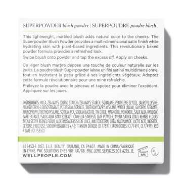 Well People Superpowder Blush Powder, Hydrating Powder Blush For Adding A Pop Of Cheek Color, Lightweight Formula, Vegan & Cruelty-free, Guava Twist