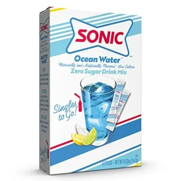Sonic Singles to Go Drink Mix - Ocean Water Flavor