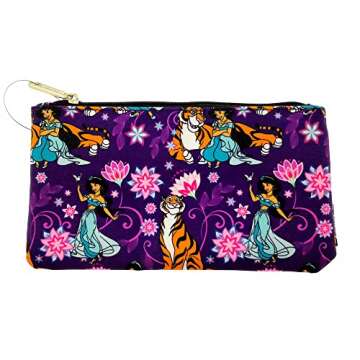 Avantaway Loungefly Disney Aladdin Movie Pencil Case Wallet Coin Purse Bag Jasmine Rajah