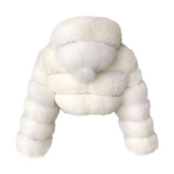 Stylish BFAFEN Women's Fur Coat for Winter Fashion