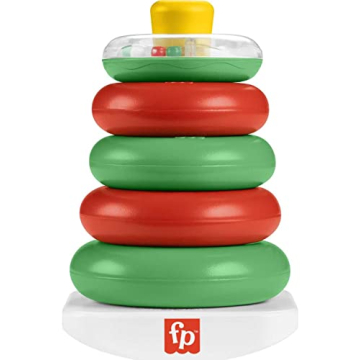 Fisher-Price Holiday Rock-a-Stack for Infants 6+ Months