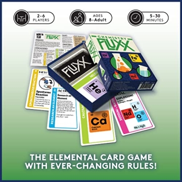 Chemistry Fluxx - The Ultimate Educational Card Game