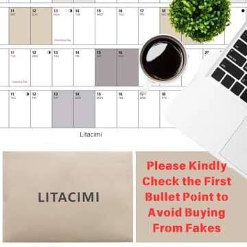 2025 Yearly Wall Calendar with Holidays, Full Year Calendar One Page, Annual Year Wall Calendar with...