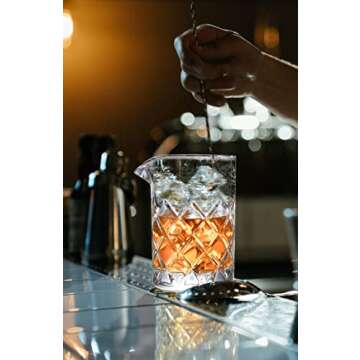 KITESSENSU Bar Mixing Glass for Professional Bartenders