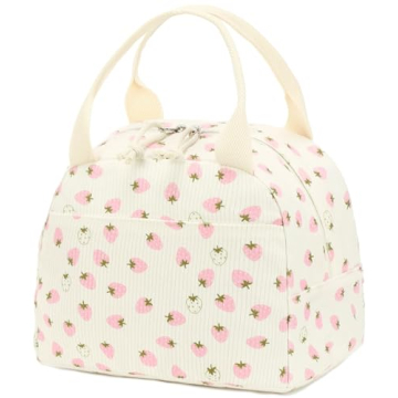 Stylish Bluboon Corduroy Lunch Bag for Work & Travel