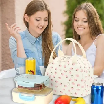 Cute Bluboon Insulated Lunch Bag for Work & Travel