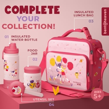 Bentoheaven Kids Travel Utensils - Safe & Stylish Set