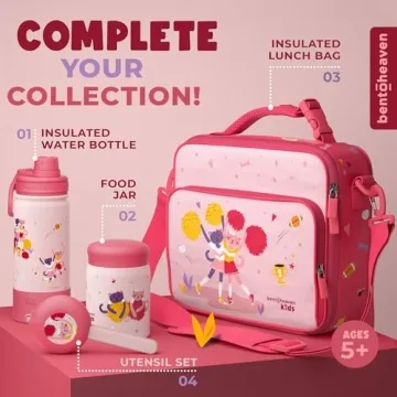 Bentoheaven Kids Travel Utensils - Safe & Stylish Set