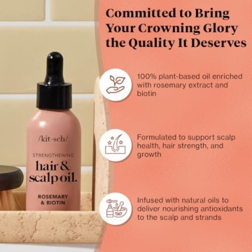 Kitsch Rosemary Biotin Oil for Healthy Scalp & Hair