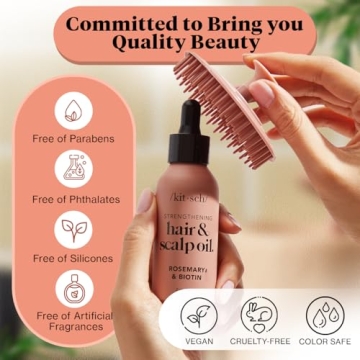 Kitsch Rosemary Biotin Oil for Healthy Scalp & Hair