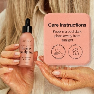 Kitsch Rosemary Biotin Oil for Healthy Scalp & Hair