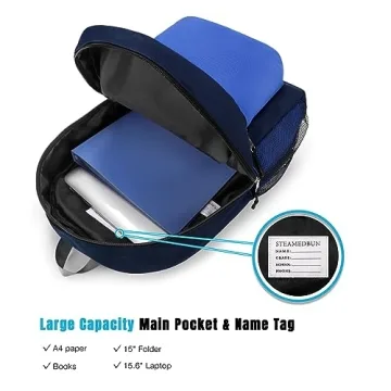 STEAMEDBUN Kids Backpack for Boys 5-9 Years Old