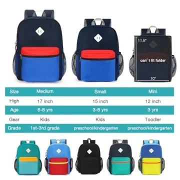 STEAMEDBUN Kids Backpack for Boys 5-9 Years Old
